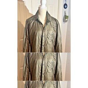 Apolis Transit Issue: Shirt Jacket Olive Mens size Medium